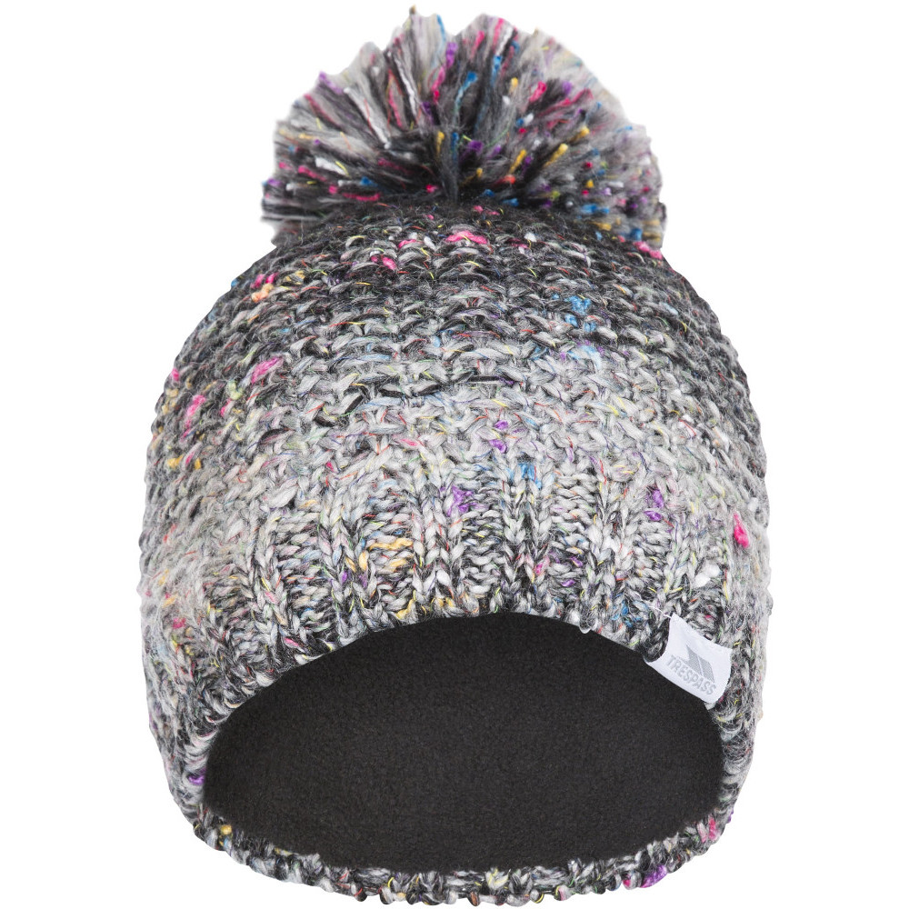 Product image of Trespass Womens Zabella Knitted Dual Style Beanie Hat One Size