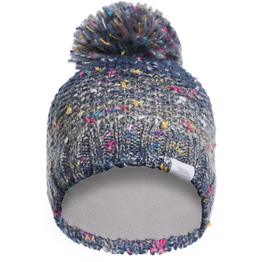 Product image of Trespass Womens Zabella Knitted Dual Style Beanie Hat One Size