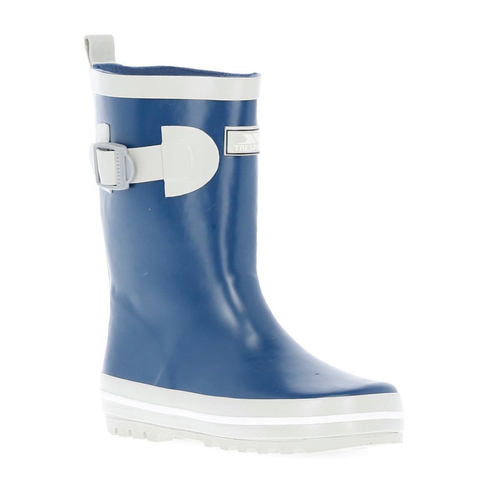 Trespass Boys Girls March Waterproof Welly Wellington Boots UK Size 8 (EU 26)