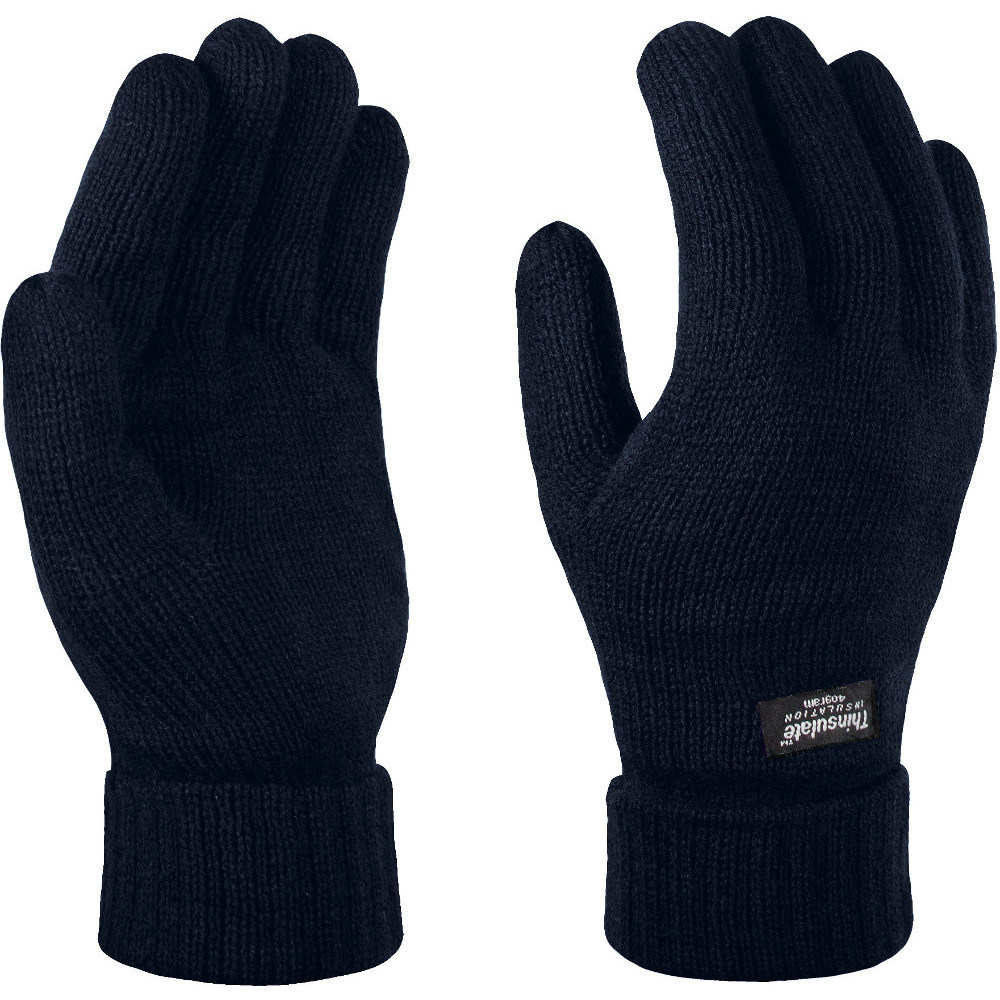 Product image of Regatta Professional Mens Thinsulate Lined Acrylic Knit Gloves One Size