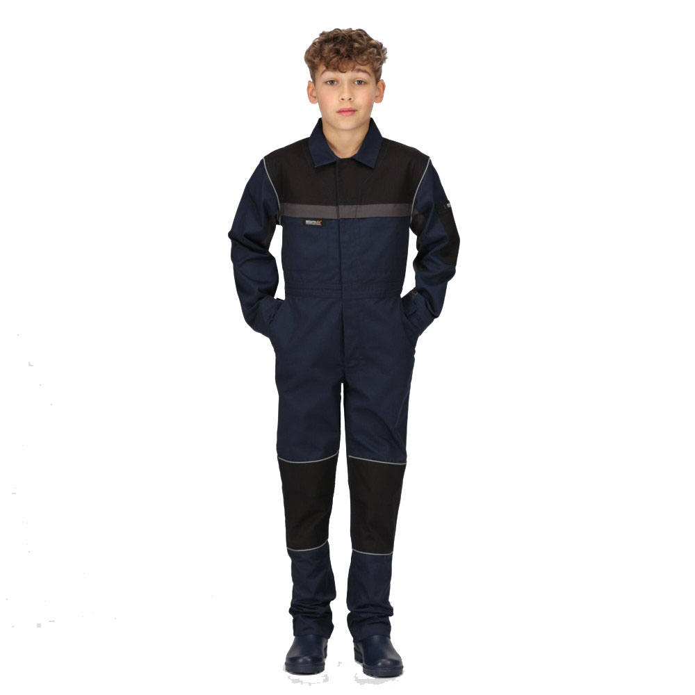 Regatta Professional Boys Seediling Studded Coverall 9-10 Years - Chest 69-73cm (Height 135-140cm)