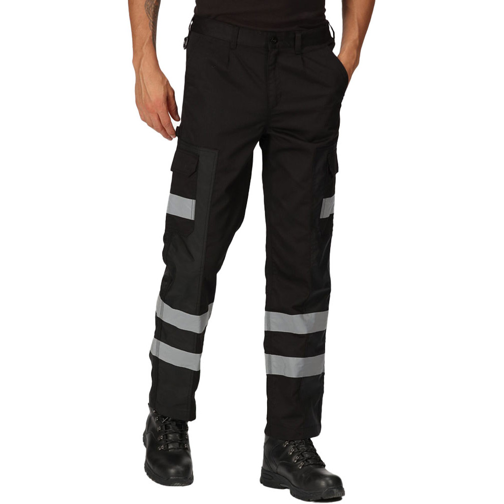 Regatta Professional Mens Ballistic Durable Work Trousers 42L- Waist 42’, (107cm), Inside Leg 33’