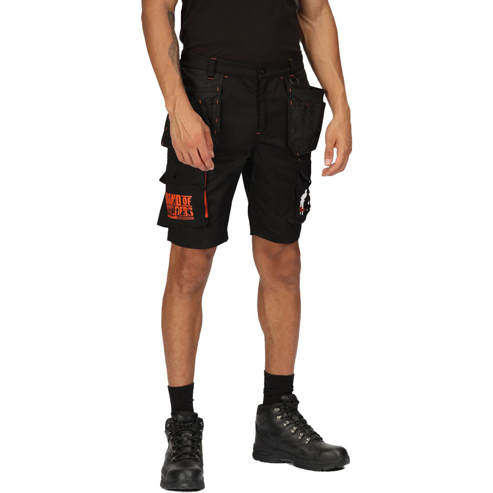 Brand of Builders Mens Workwear Multi Pocket Shorts 30 - Waist 30’ (76cm)