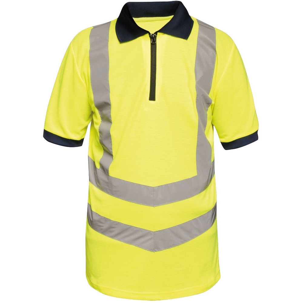 Regatta Mens Hi Vis Pro Quick Dry Wicking Work Polo Shirt 3XL - Chest 49-51’ (124.5-129.5cm)