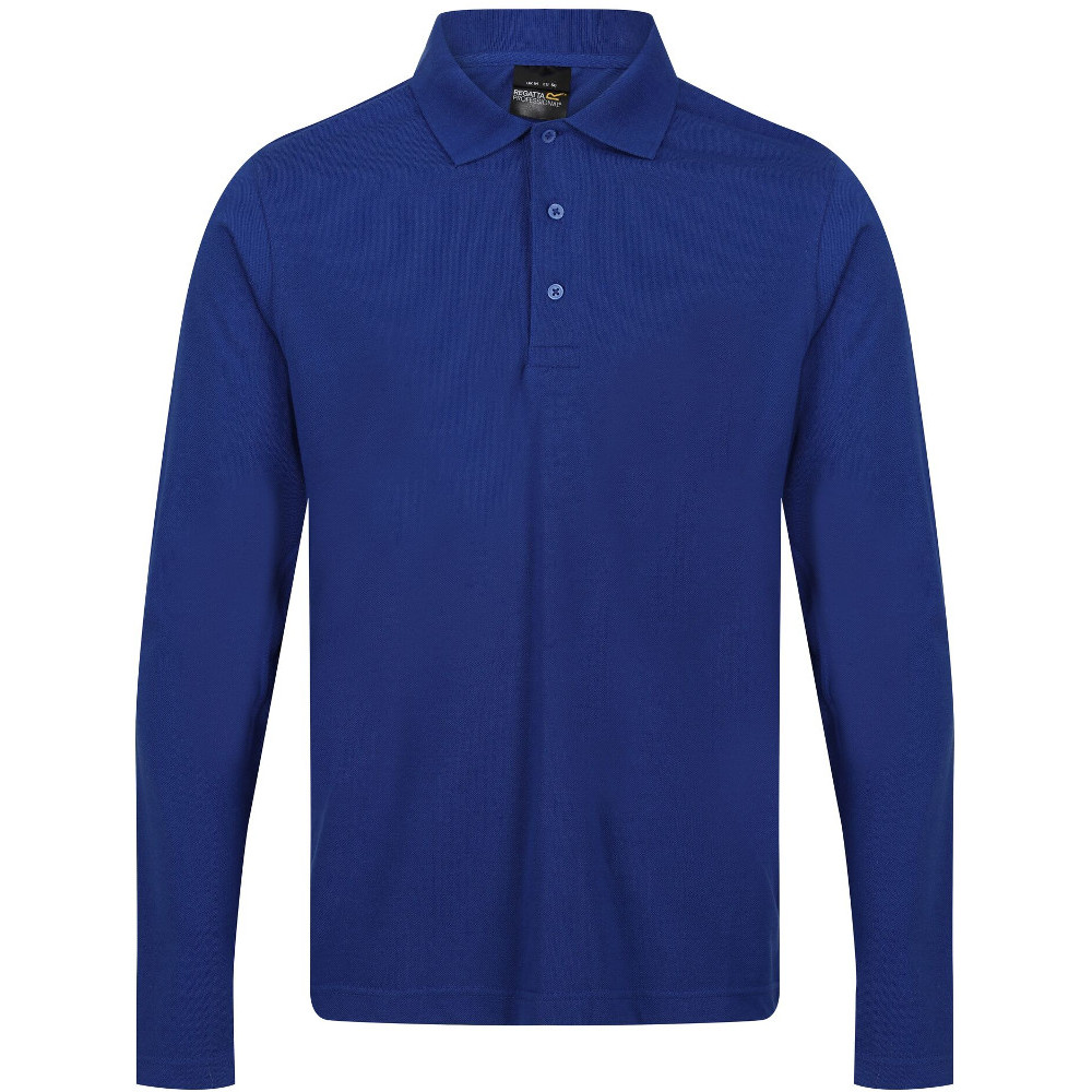Regatta Professional Mens Pro 65/35 Long Sleeve Polo Shirt L- Chest 42’, (107cm)