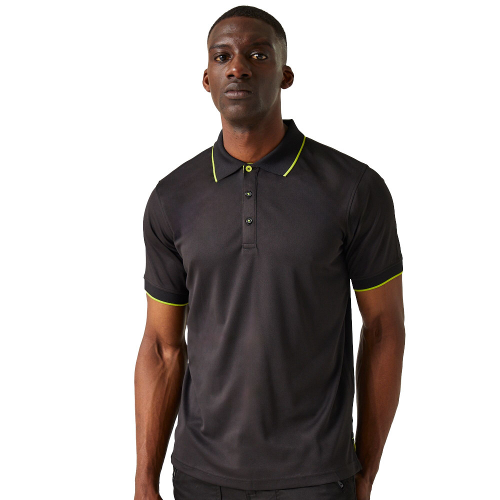 Regatta Professional Mens Navigate Short Sleeve Polo Shirt L- Chest 42’, (107cm)