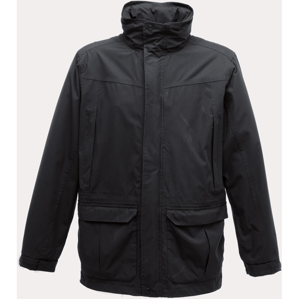 Regatta Mens Vertex III Waterproof Breathable Jacket TRW463 Black
