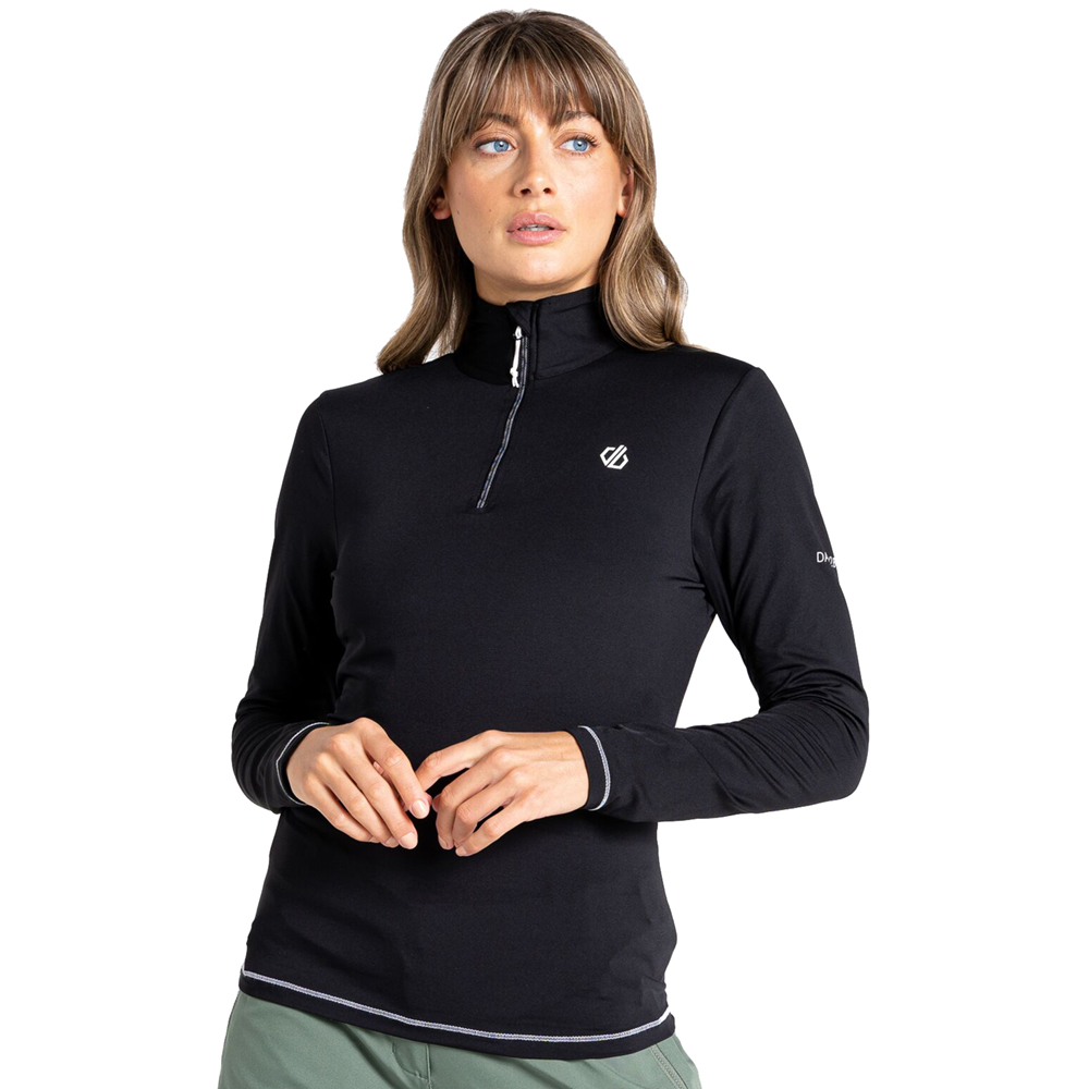 Dare 2b Womens Lowline II Stretch Half Zip Warm Sweater UK 8 - Bust 32’, (81cm)