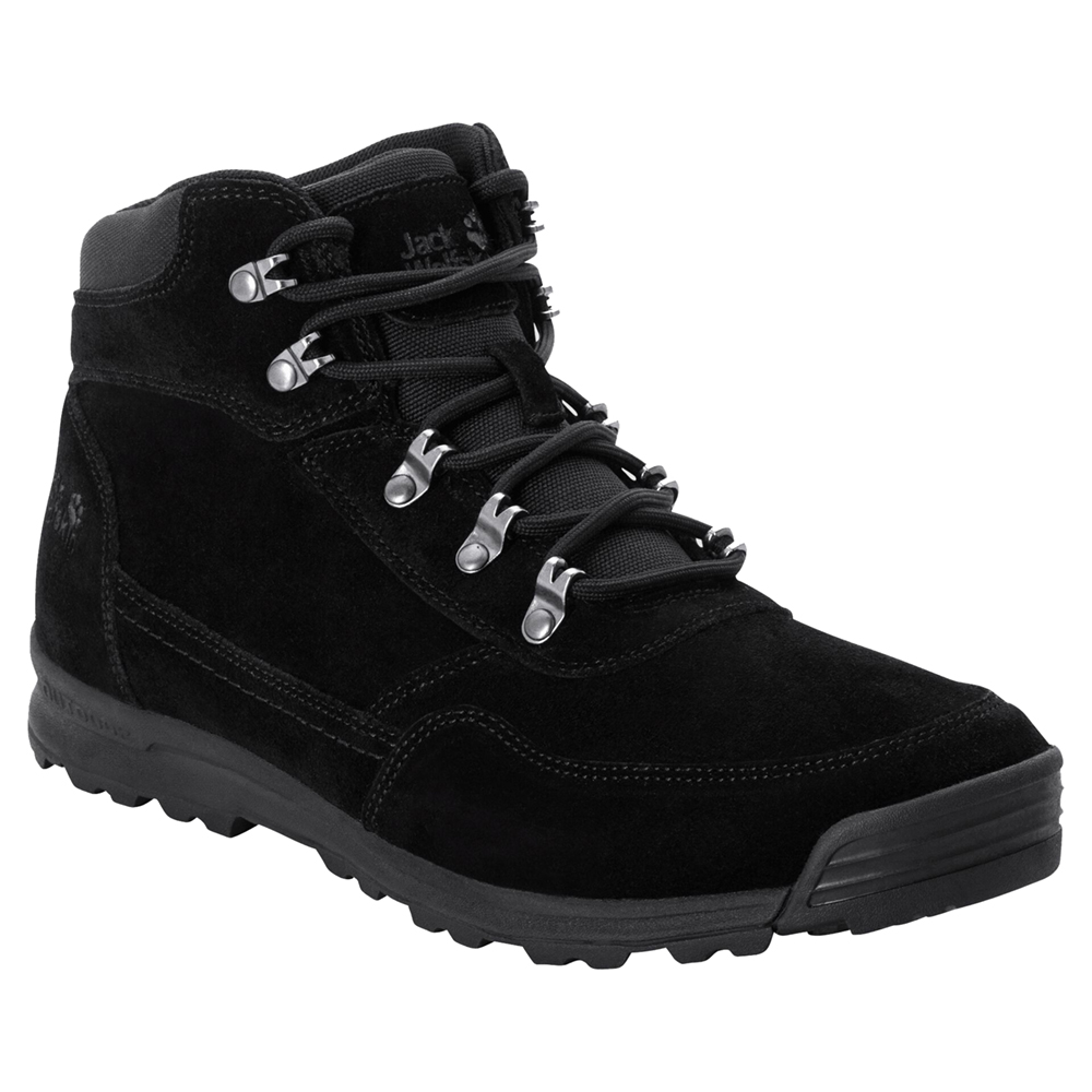 Jack Wolfskin Mens Hikestar Mid Suede Leather Walking Boots UK Size 11 (EU 45.5, US 12)