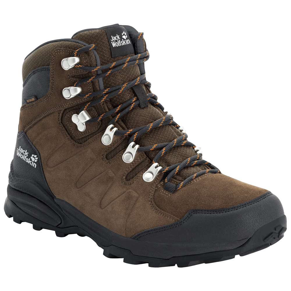 Jack Wolfskin Mens Refugio Texapore Mid Walking Boots UK Size 7 (EU 40.5, US 8)