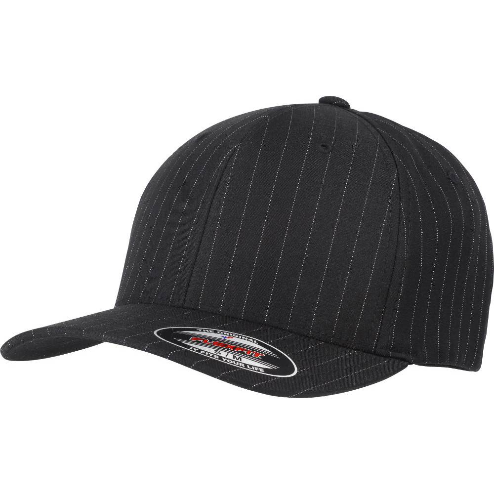 Product image of Flexfit by Yupoong Mens Pinstripe Lightweight Mid-Profile Cap Large / Extra Large