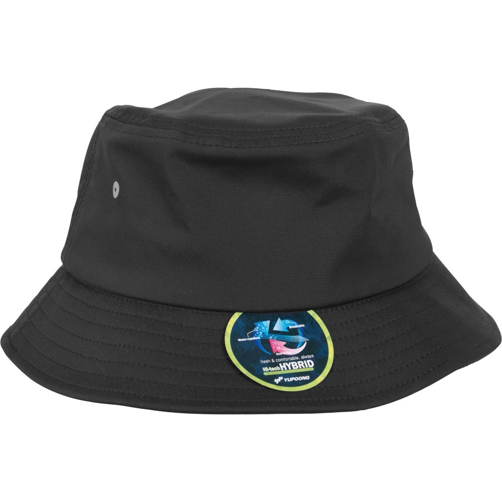 Flexfit by Yupoong Mens Nylon Breathable Bucket Hat One Size