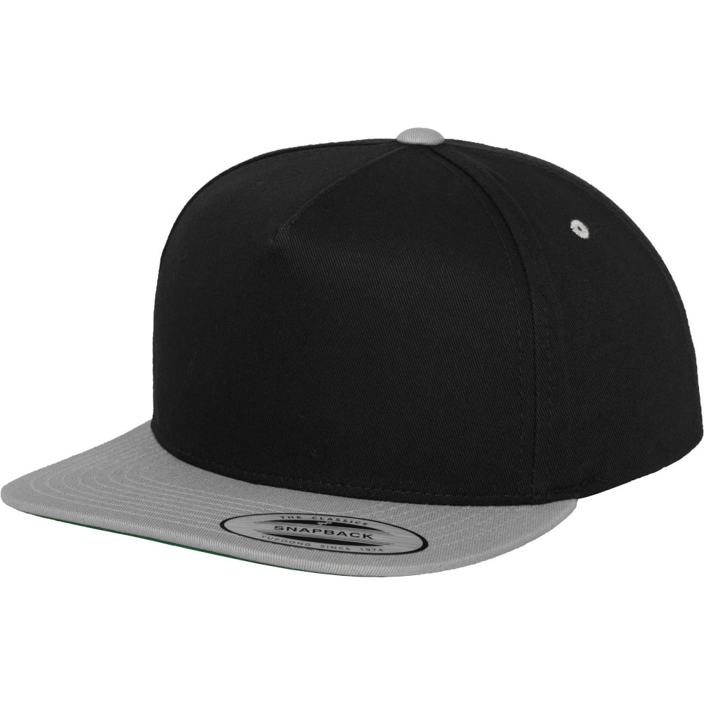 Flexfit by Yupoong Mens Classic 5 Panel Snapback Cap One Size