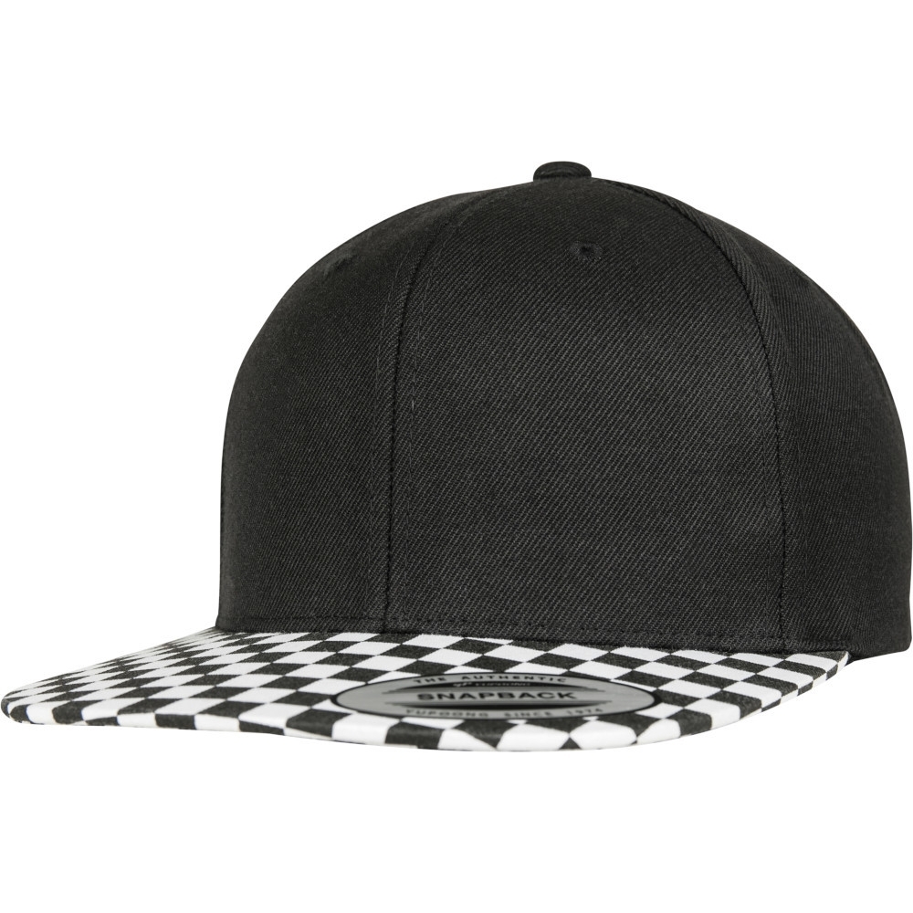 Flexfit by Yupoong Mens Checkerboard Snapback Baseball Cap One Size