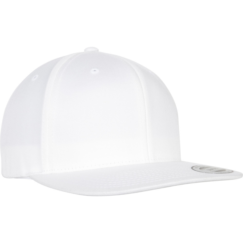 Flexfit by Yupoong Mens Organic Cotton Snapback Baseball Cap One Size