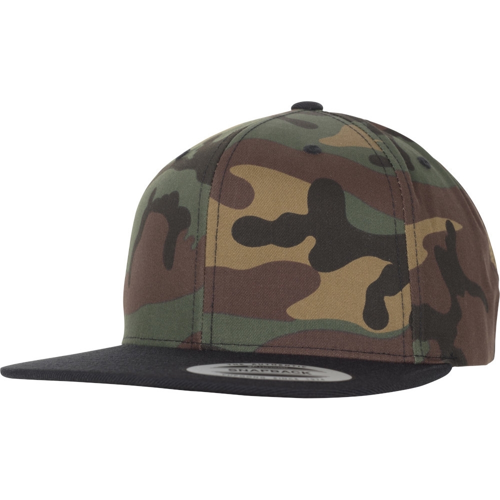 Flexfit by Yupoong Mens Classic Snapback Camo Baseball Cap One Size