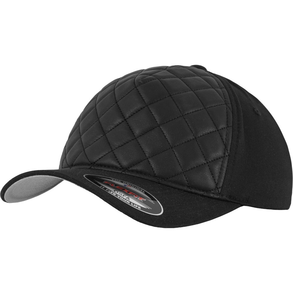 Flexfit by Yupoong Mens Diamond Quilted Flexfit Baseball Cap Youth (54cm)