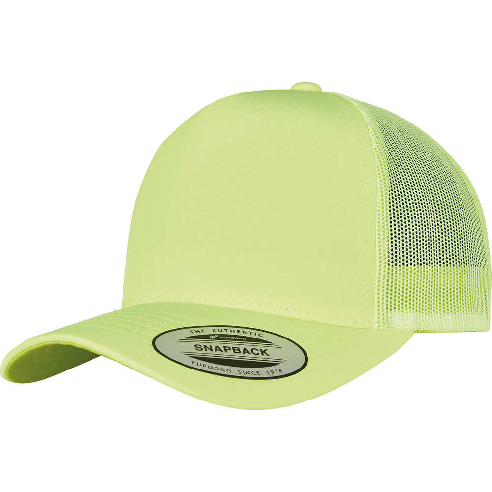 Flexfit by Yupoong Mens Neon Retro Trucker One Size