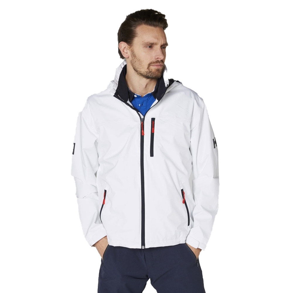 helly hansen mens white jacket