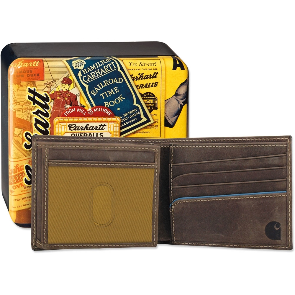 Carhartt leather on sale wallet