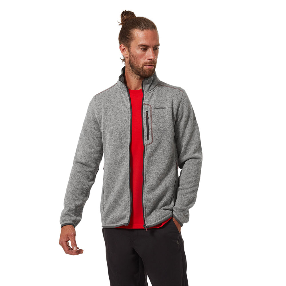 Craghoppers Mens Bronto Zip Pocket Fleece Jacket Outdoor Look