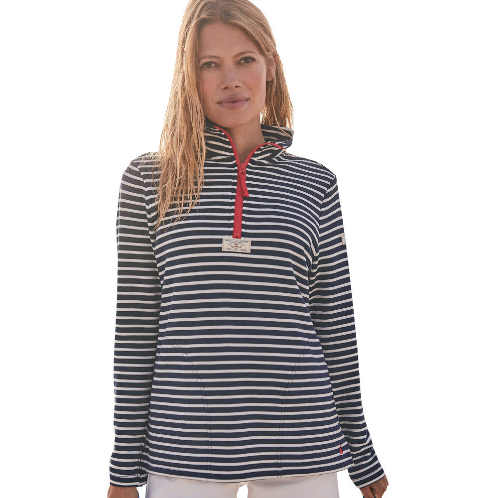 Joules Womens Pip Half Zip Turtle Neck Sweatshirt Outdoor Look