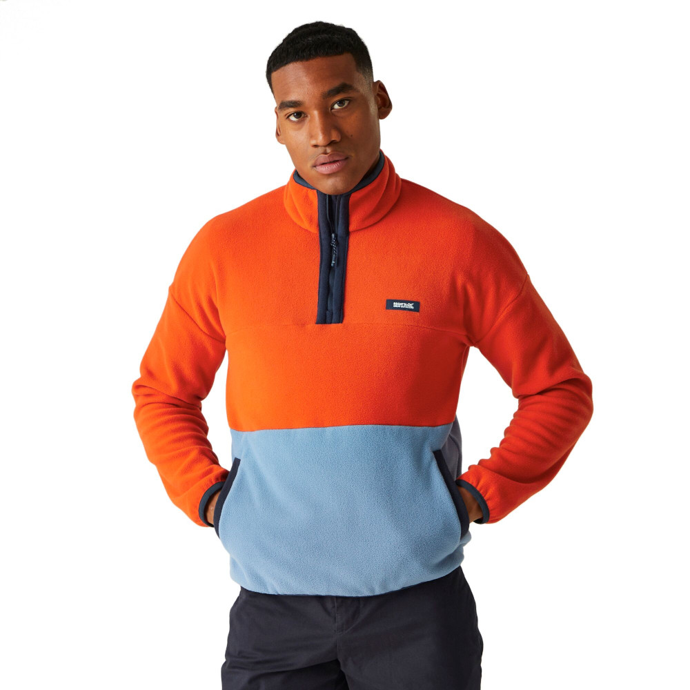 Regatta Mens Kathan Half Zip Fleece Jacket | Outdoor Look