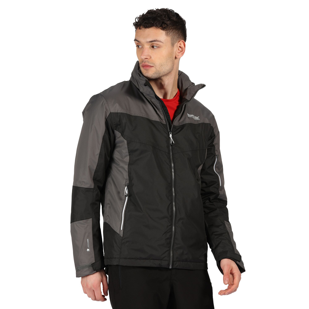 Regatta Mens Fincham Waterproof Insulated Hooded Jacket | Outdoor Look