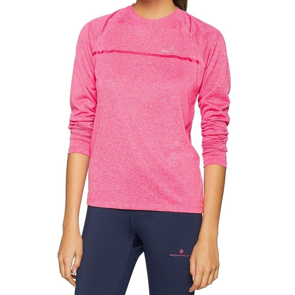 ron hill long sleeve running top womens