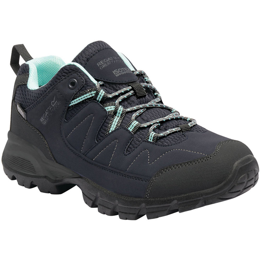 ladies navy walking shoes