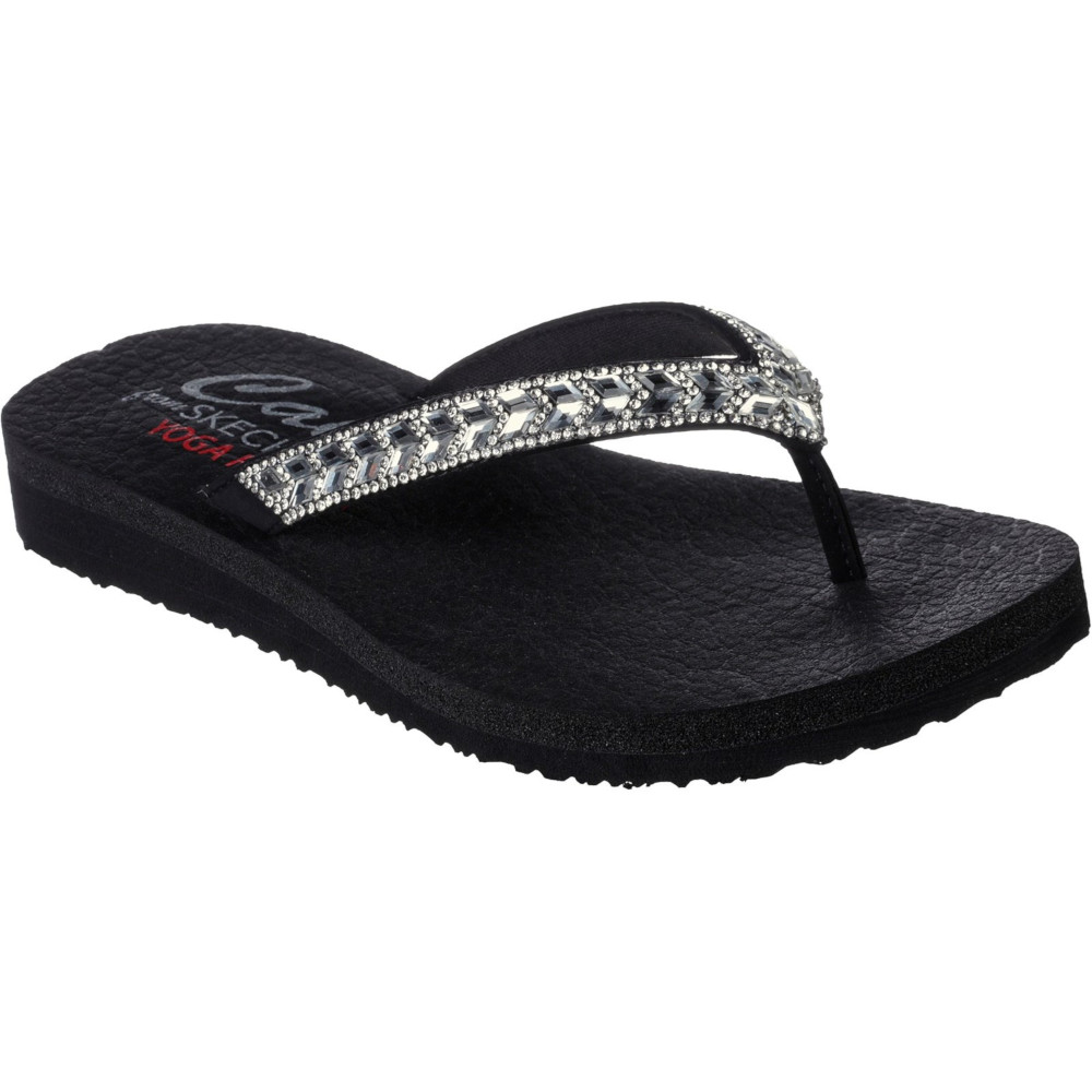 dato lammelse Sjov Skechers Womens Meditation Clear Waters Flip Flop Sandals | Outdoor Look