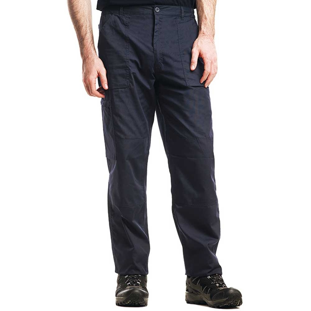 Regatta Professional Mens Action Lined Water Repellent Workwear Durable Trousers 