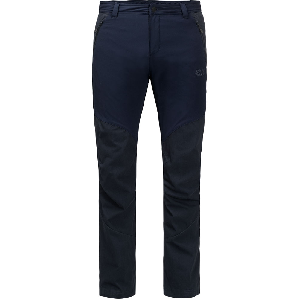 Jack Wolfskin Mens Drake Flex Breathable Softshell Pants Trousers Outdoor Look